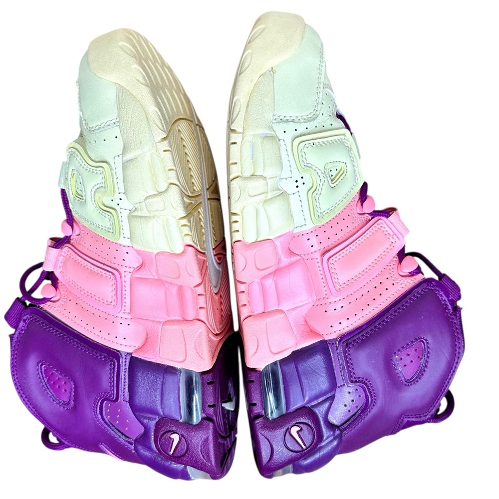 Nike Air More Uptempo GS Lucky Charms Sneakers Shoes SZ 7 Youth, 8.5 Women’s - Picture 7 of 11